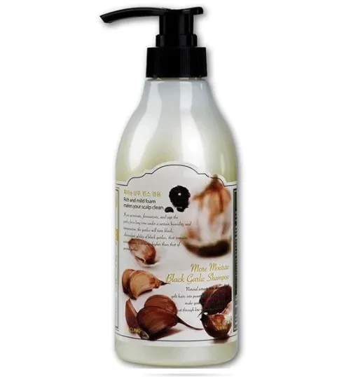 3W Clinic More Moisture Black Garlic Shampoo 500ml bottle